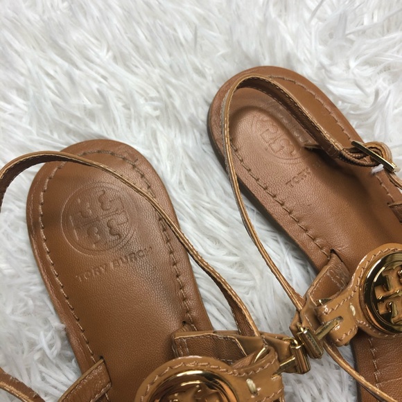 Tory Burch Shoes | Tory Burch Ali Patent Leather Thong Sandals | Poshmark